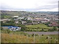 View across the hillside south of Elland