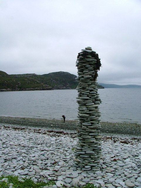 Pebble Sculpture, Ardmair