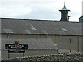 Chimneys over malting room, Highland Park Distillery