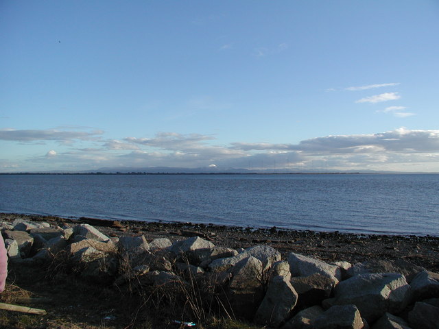 Solway Firth beach near Newbie