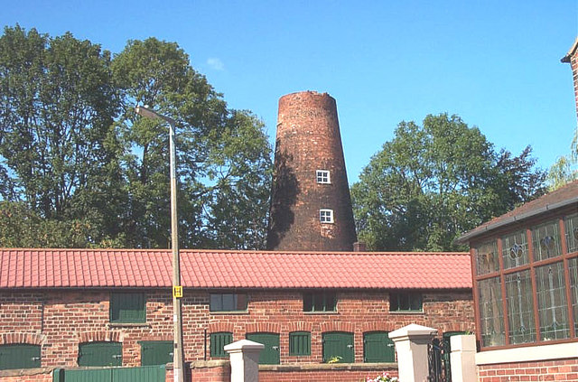 Dandy Mill, viewed from Water Lane, Pontefract.