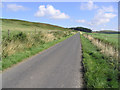 Looking up the unclassified road towards Blawearie