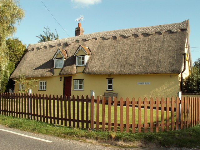 Farmhouse At Brands Farm, Wethersfield,... © Robert Edwards Cc-by-sa/2. ...