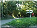 Road sign at Waltham