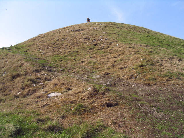 The 'Cairn' at Gop Hill