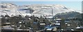 Giggleswick Village in snow