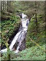 NN1468 : Waterfall, Allt a' Choire Dheirg by Andrew Smith