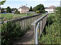 Footbridge over Hazel Brook