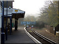 Shanklin station - the end of the line.