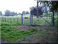 Gate to Belmont Park