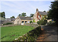 Approaching Harden Mains Farm