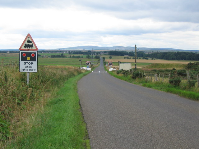 Level crossing on the B874