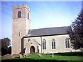 TM3577 : St Mary's Church, Chediston by Geographer