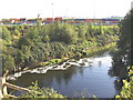 Rail freight park at Hams Hall