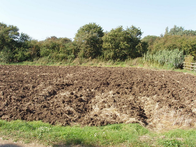 Ploughed field by Westfield Farm, Long Crendon