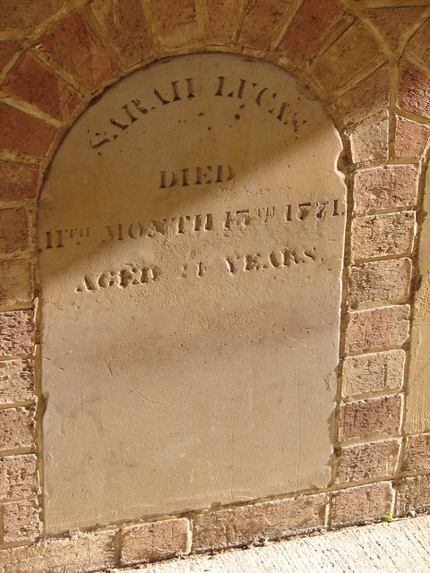 Quaker Headstone