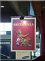 Britannia Pub Sign