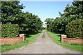 Entrance to Rougham Place