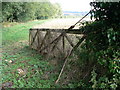 old level crossing gate