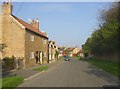 The village street east of the church, Hutton Buscel