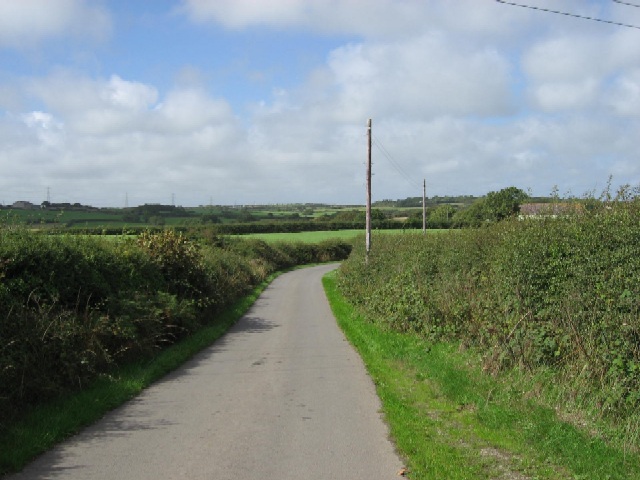 The Road To Capel Parc © Roger Gilbertson Geograph Britain And Ireland