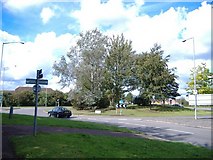 SP8012 : A418 Roundabout, Aylesbury by Edward Farrow