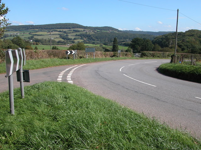 Hairpin bend at Rockfield