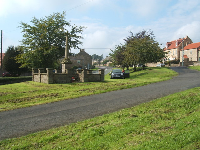 Hamsterley village green