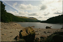 NY3018 : Thirlmere water's edge by Crispin Purdye