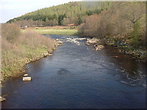 NO6097 : River Dee at Potarch by Stanley Howe