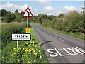 Yelden - Entering the village from the East