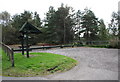 Picnic site along the A95.