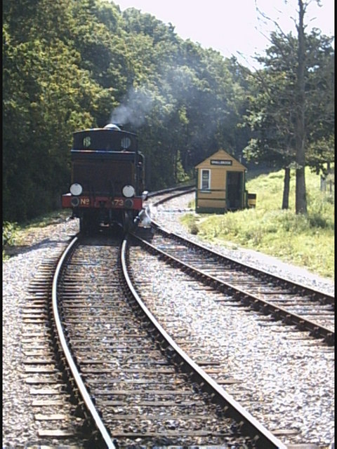Running Round, Smallbrook Junction. Isle of Wight Railway