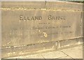 Datestone on Elland Bridge