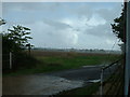 TL9752 : Heavy Rain over Suffolk by Keith Evans