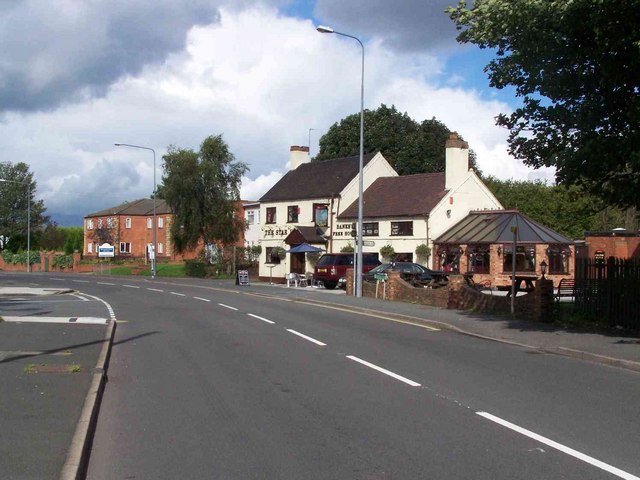 The Star, A34, Great Wyrley © Geoff Pick :: Geograph Britain and Ireland