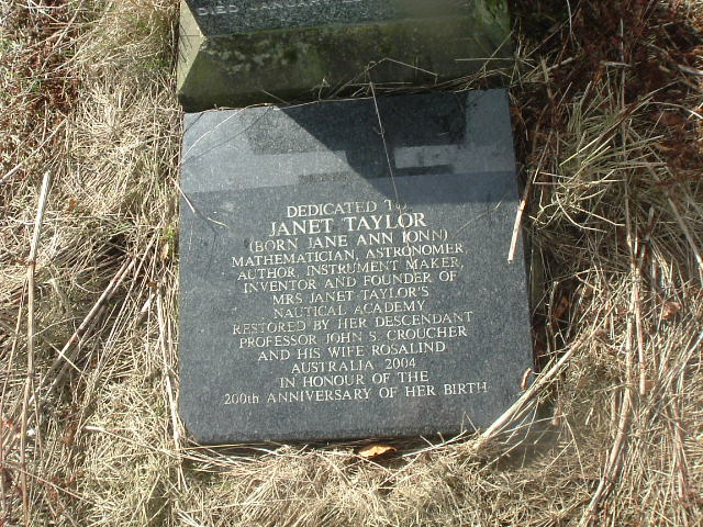 Gravestone in St Helen's churchyard