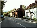 Cottages on the B.1053 near Wethersfield, Essex