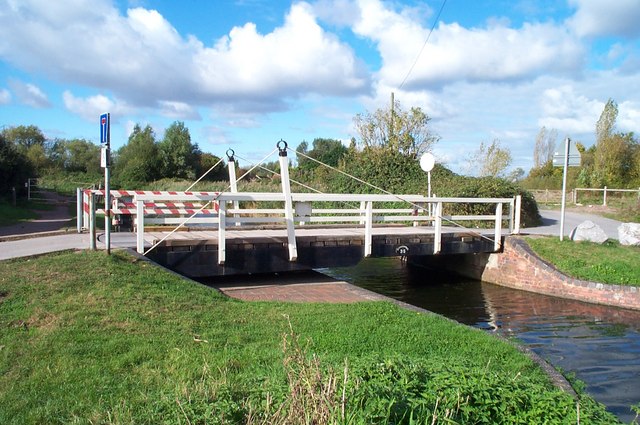 Crossways Swing Bridge at Huntworth