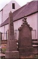 Gravestones by Dunnet parish church