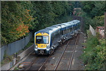 J2664 : Approaching Lisburn station by Albert Bridge