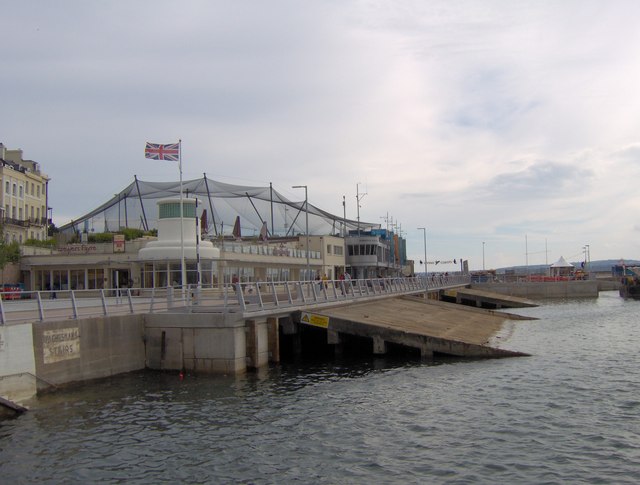 Wartime embarkation ramps, Torquay Harbour
