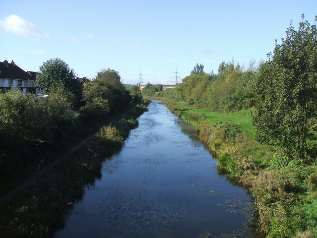Walsall Canal from Midland Road Bridge