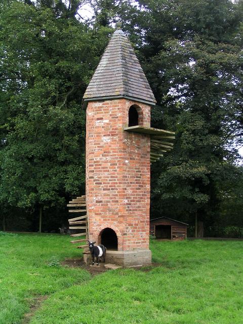 The Goat Tower, Cholmondeley castle grounds