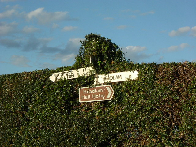 Intersection of Rigg Lane and Cock Lane