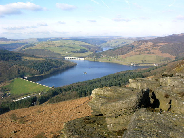 Ladybower Dam © Brian Ward :: Geograph Britain and Ireland