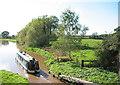 Pool on Shropshire Union Canal, SW of Nantwich