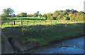 View towards Home Farm from the Weaver