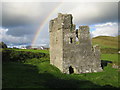 Q3601 : Rahinnane Castle by Nigel Cox