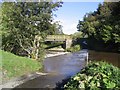 Ford and footbridge at Newmill